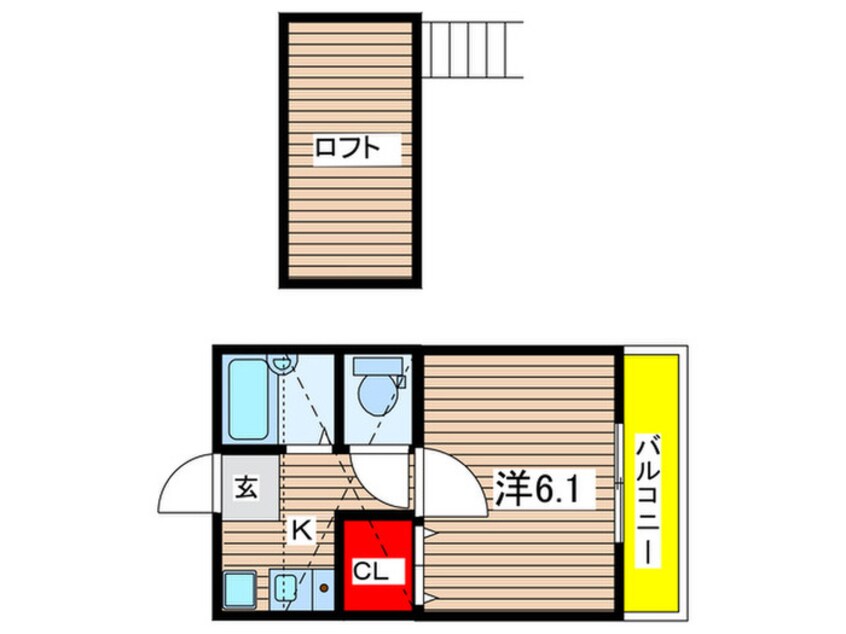 間取図 ディアコート横浜高田