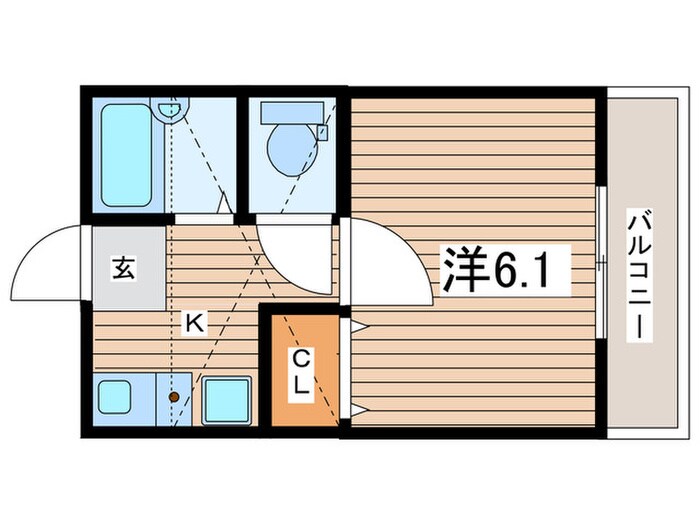 間取り図 ディアコート横浜高田
