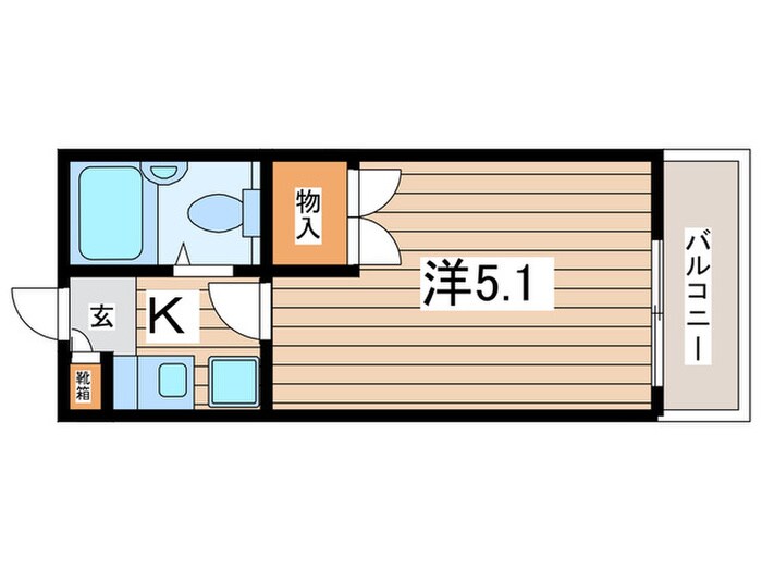 間取り図 エスポワール綱島