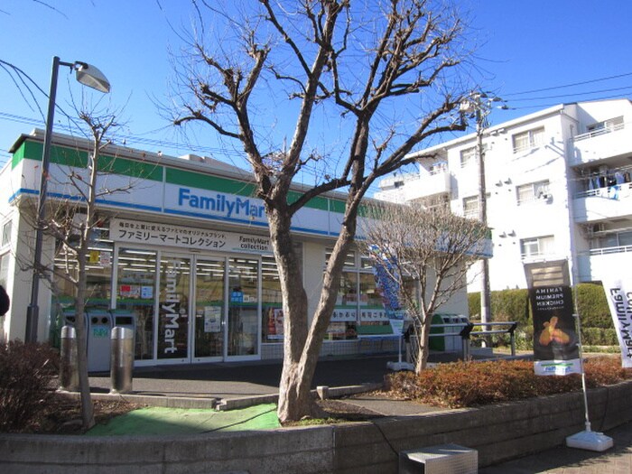 ファミリーマート玉川三丁目店(コンビニ)まで545m ドミ－ル二子玉川園