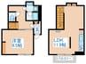 ＳＩＬＶＥＲＡＤＯ方南 1LDKの間取り
