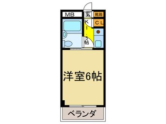 間取図 スカイハイツ