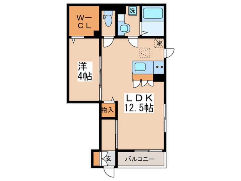 間取図 リヴェール