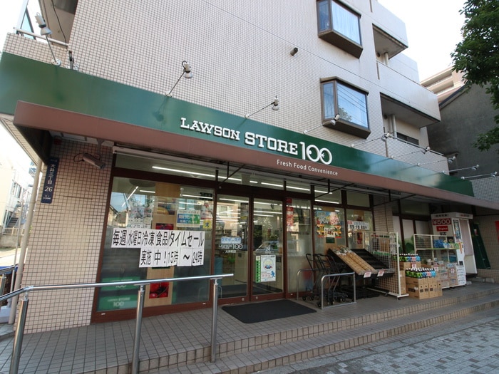 ローソンストア100(100均)まで288m Ooi Momo Scrum Homes