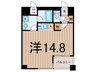 ユニーブル島津山（313） 1Rの間取り