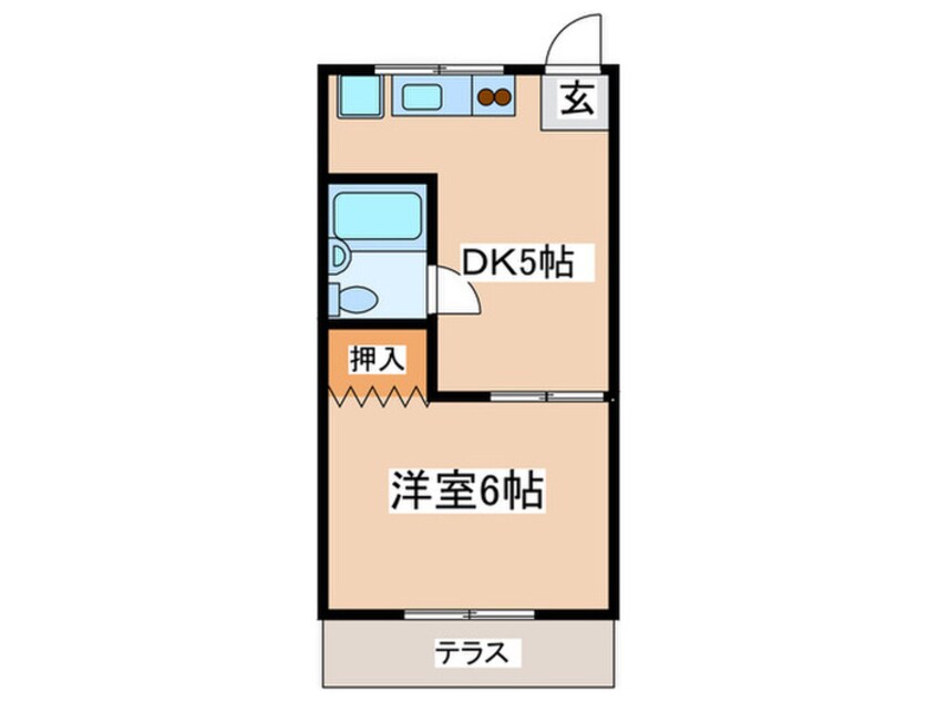 間取図 メゾンイワタ