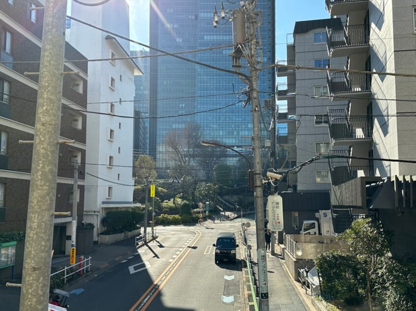 室内からの展望 レジディア六本木檜町公園