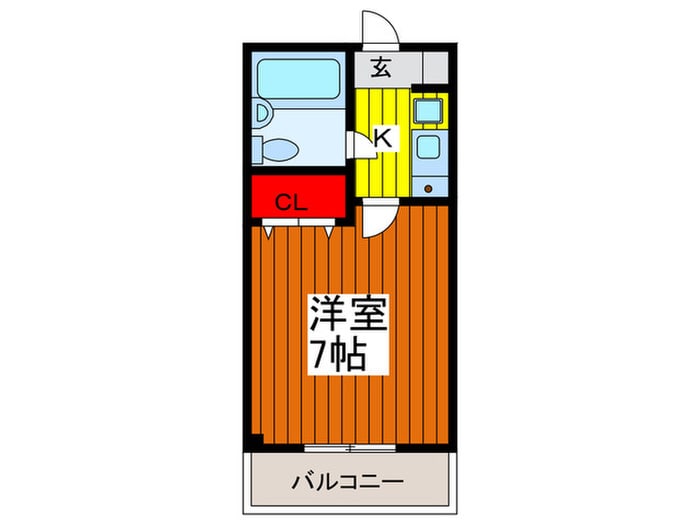 間取り図 ﾗｲｵﾝｽﾞﾏﾝｼｮﾝﾅﾐｷｷﾀｺｳｴﾝ