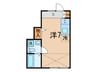 文京大塚テラス 1Rの間取り