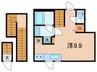 文京大塚テラス 1Rの間取り