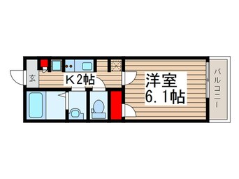 間取図 グレイスフロント