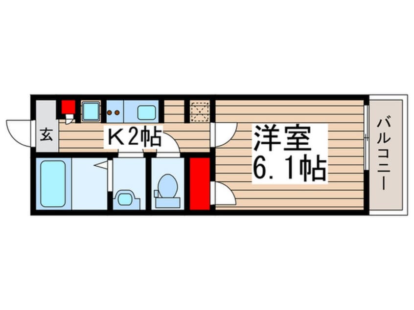 間取図 グレイスフロント