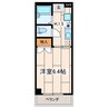 シャンベール日吉 1Kの間取り