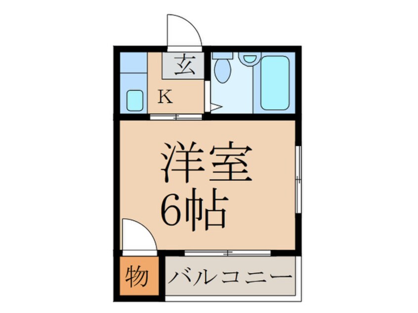 間取図 吉田コーポ