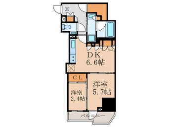 間取図 ザ・パークハビオ新中野