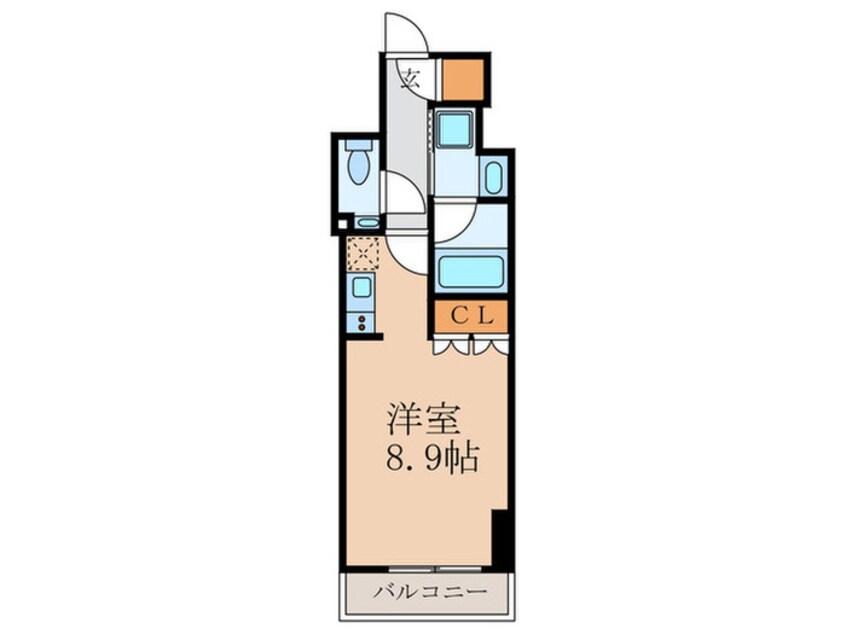 間取図 ザ・パークハビオ新中野