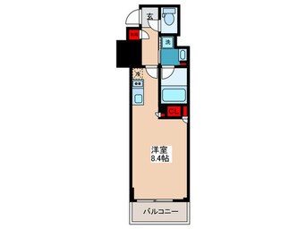 間取図 ザ・パークハビオ新中野