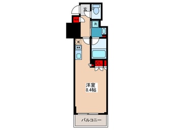 間取図 ザ・パークハビオ新中野