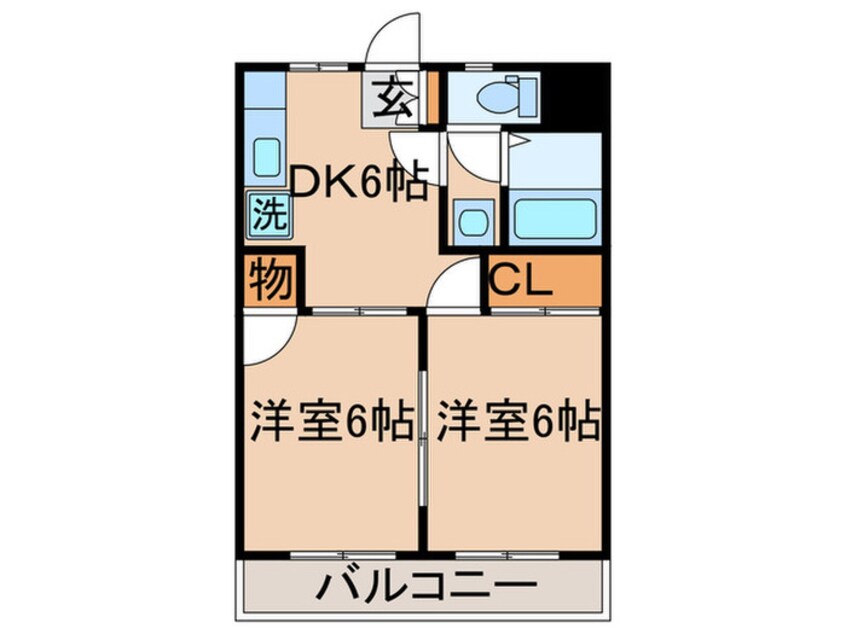 間取図 メゾン鈴木