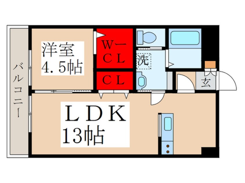 間取図 ホワイトシャトレ－