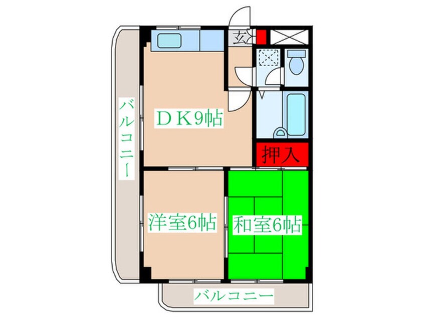 間取図 ホワイトシャトレ－
