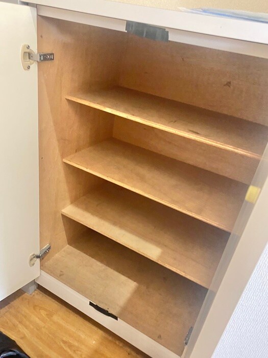 靴箱 ホワイトシャトレ－