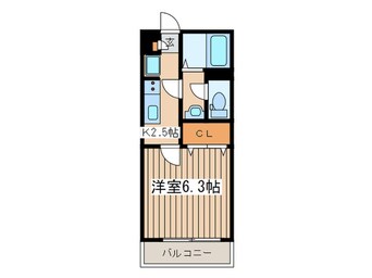 間取図 リブリ・南町田