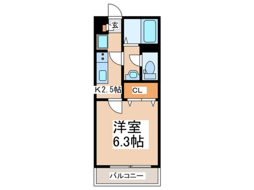 間取図 リブリ・南町田