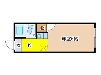 間取図 ウイリン  ２