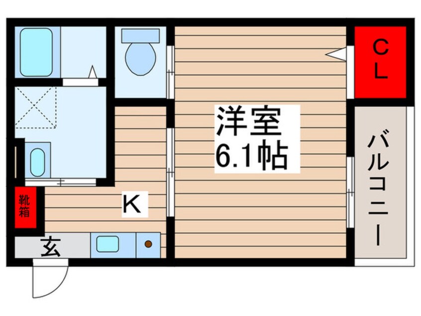間取図 メグリオ新松戸Ⅱ