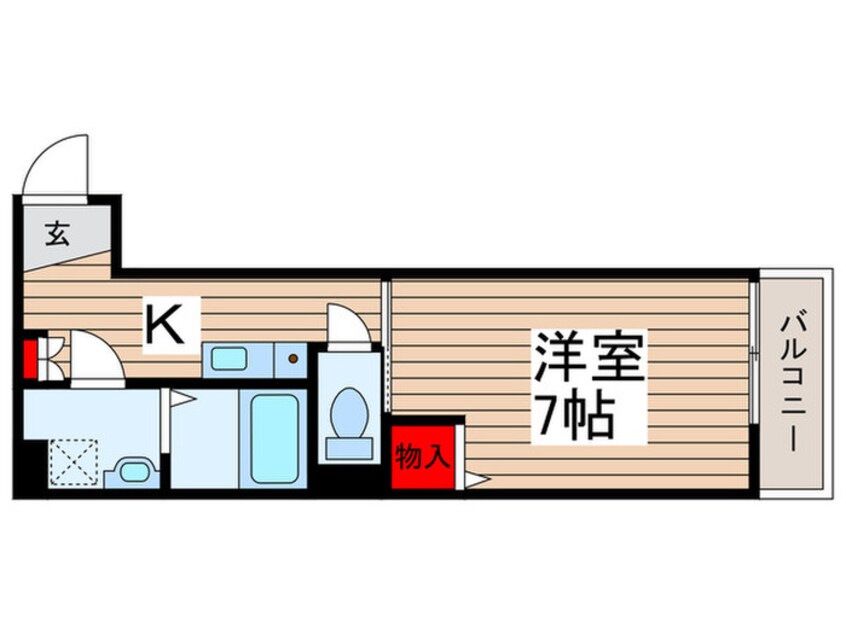 間取図 メグリオ新松戸Ⅱ