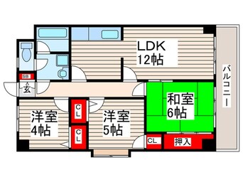 間取図 西葛西田中ビル