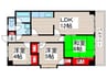 西葛西田中ビル 3LDKの間取り