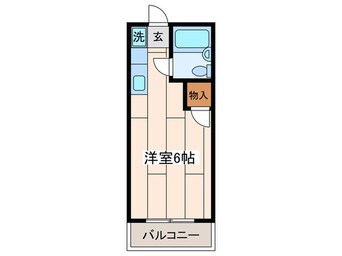 間取図 スカイハイツ