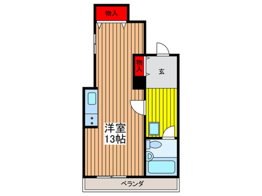 間取図 ハウスポシェット