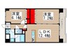 プログレス 2LDKの間取り