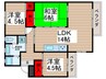 にれの木台第一住宅24号棟(303) 3LDKの間取り