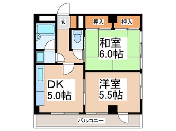 間取図 中山大谷ビル