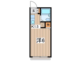 間取図 コ－ポビュ－ライン