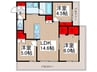 Mayfair 3LDKの間取り