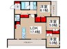 Mayfair 3LDKの間取り