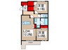 Mayfair 2LDKの間取り