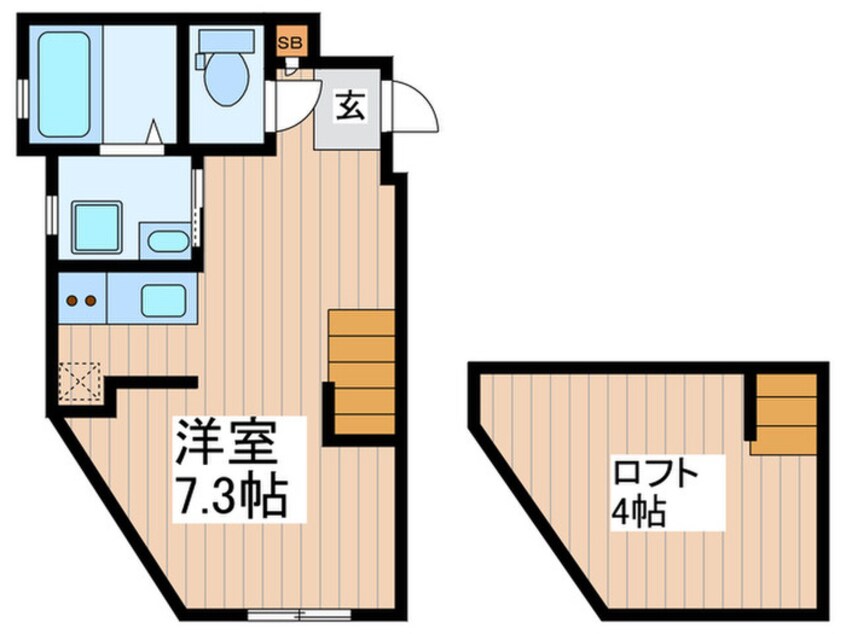 間取図 夢のヴィオレット