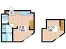 夢のヴィオレット 1Rの間取り