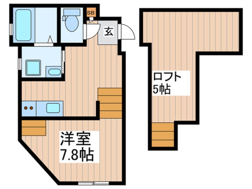 間取図 夢のヴィオレット
