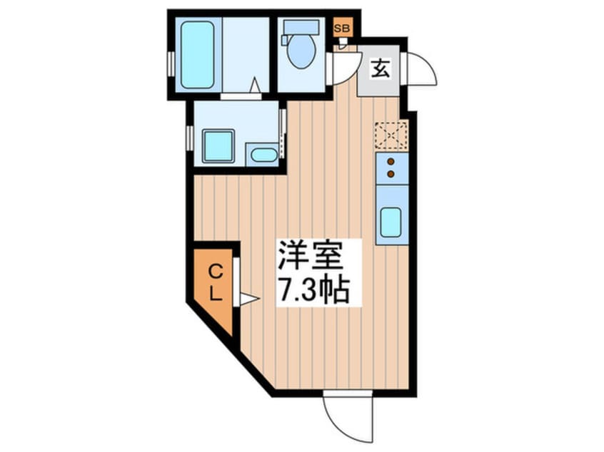 間取図 夢のヴィオレット