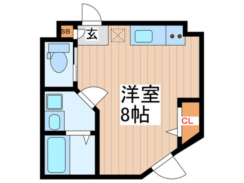 間取図 夢のヴィオレット