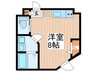 夢のヴィオレット 1Rの間取り