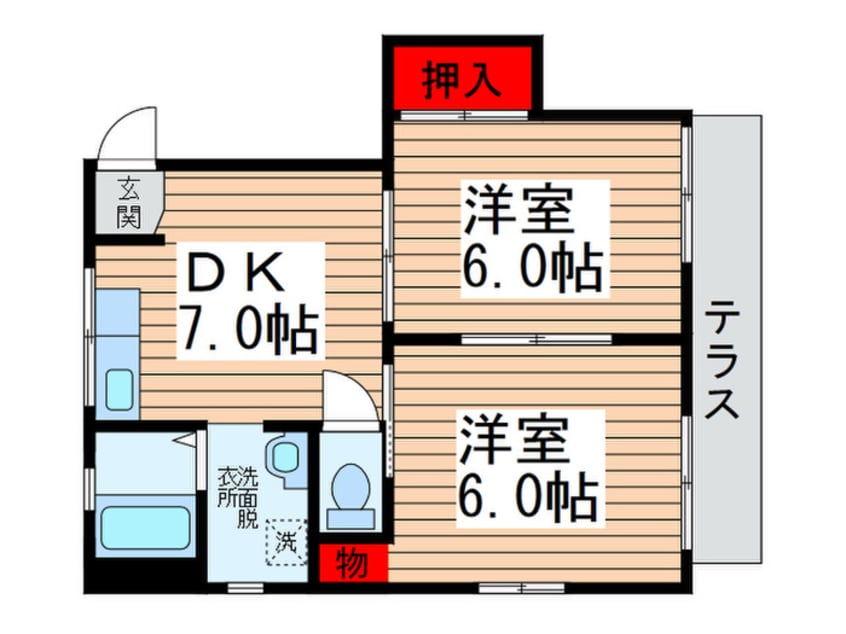 間取図 メゾンＷＡＤＡ