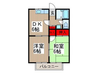 間取図 クライムハイツ